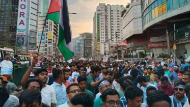 ইসরায়েলের গণহত্যার প্রতিবাদে বিএনপির র‍্যালি